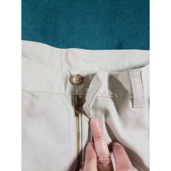 Puritan Pants Size 44x30 Mens Beige Classic Chino Khaki Stretch Work Slacks NWT - Picture 4 of 12